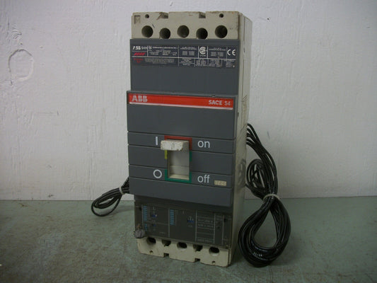 ABB SACE S4 S4H CIRCUIT BREAKER 122160023-002 250AMP 600VOLT 3POLE W/SHUNT+AUX