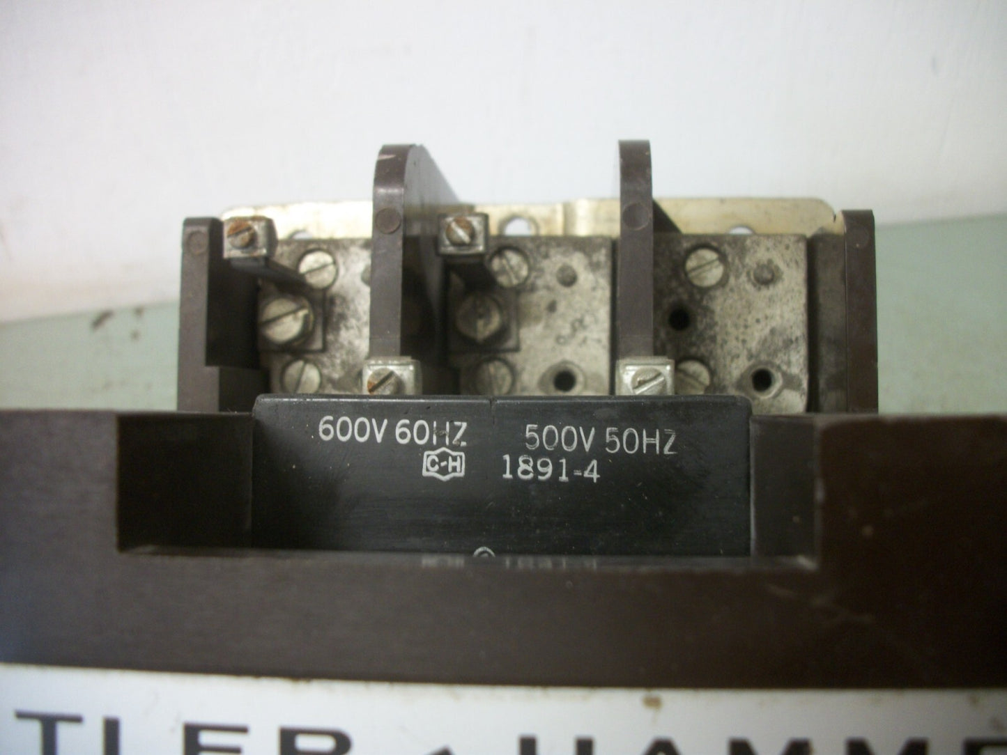 CUTLER-HAMMER SIZE 4 CONTACTOR C10FN3 135AMP 600VCOIL 3PH 600V 100HP