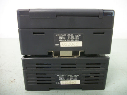 KEYENCE 5-CHANNEL ANALOG TIMER MODULE KX-10R W/POWER SUPPLY KX-U1 24VDC