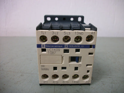 TELEMECANIQUE CONTACTOR LC1K0910B7 20AMP 24VCOIL 3PH 600V 5HP
