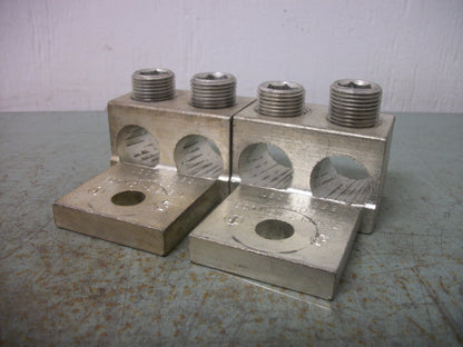 ILSCO LOT OF 2 600MCM-2 AU-600 CU9AL LUGS D-899