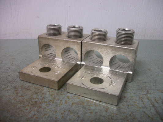 ILSCO LOT OF 2 600MCM-2 AU-600 CU9AL LUGS D-899