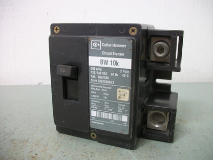 CUTLER-HAMMER BW CIRCUIT BREAKER BW2200 200AMP 240VOLT 2POLE