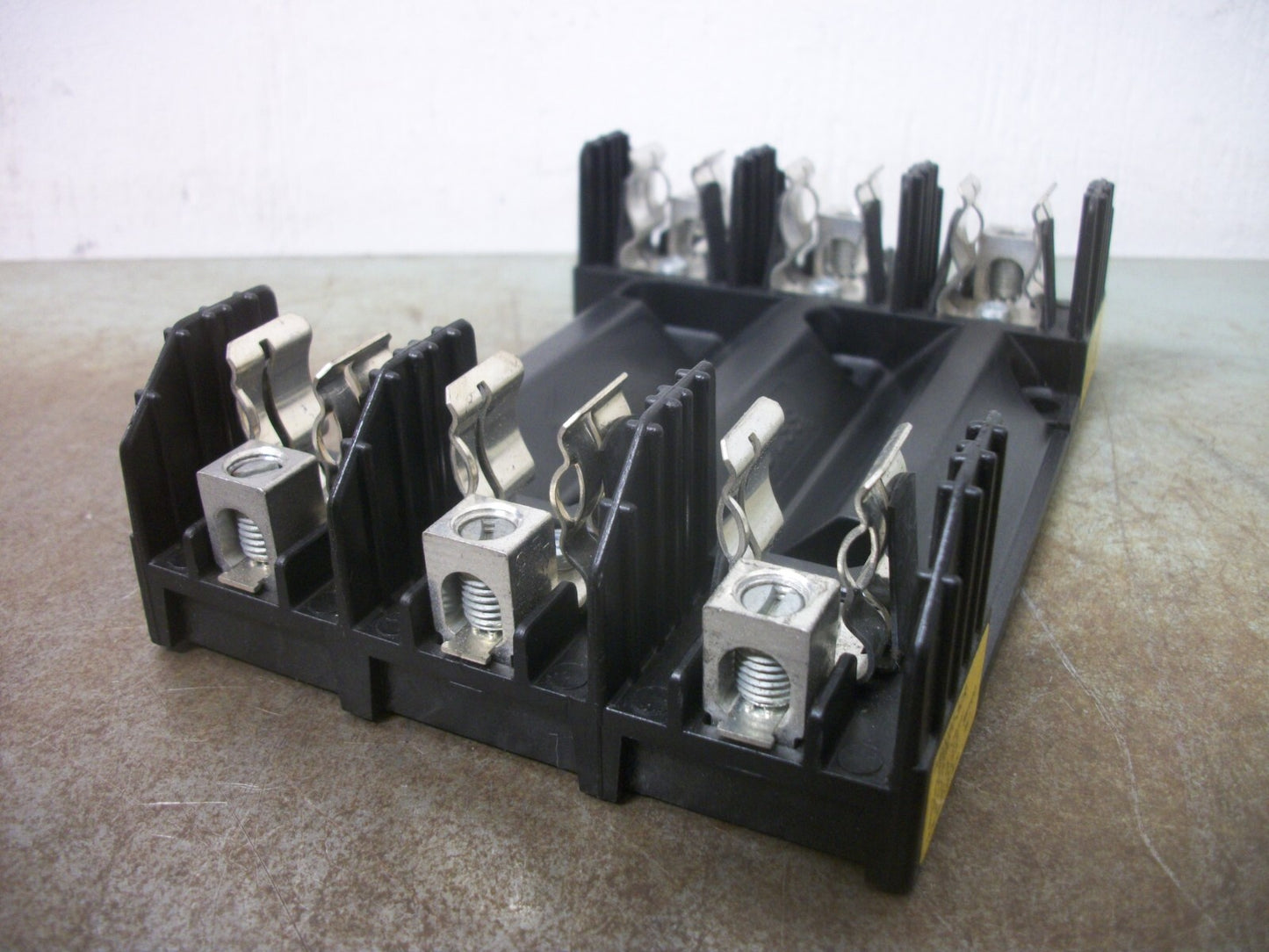 BUSSMANN CLASS H FUSEHOLDER H60030-3CR 30AMP 600VOLT 3POLE NOB