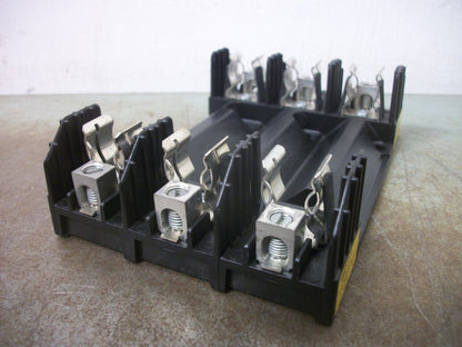 BUSSMANN CLASS H FUSEHOLDER H60030-3CR 30AMP 600VOLT 3POLE NOB