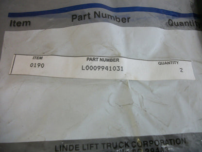 LINDE LOT OF 2 6X11 ACRYLIC MIRRORS L0009941031 NEW