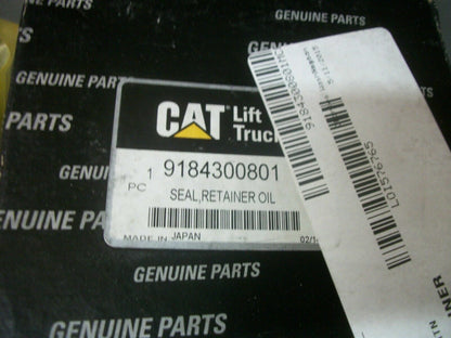 CAT RETAINER OIL SEAL 9184300801 NIB