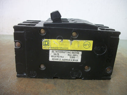 SQUARE D QOU CIRCUIT BREAKER QOU380 80AMP 240VOLT 3POLE