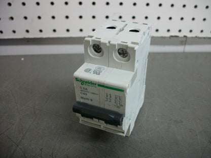 SQUARE D MERLIN GERIN MULTI 9 MINI CIRCUIT BREAKER MG17444 5AMP 480VOLT 2POLE