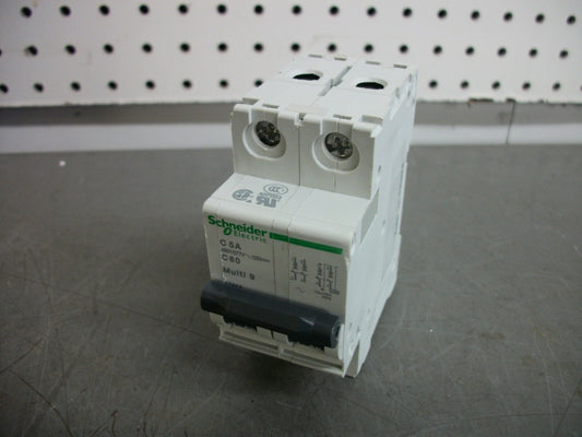 SQUARE D MERLIN GERIN MULTI 9 MINI CIRCUIT BREAKER MG17444 5AMP 480VOLT 2POLE