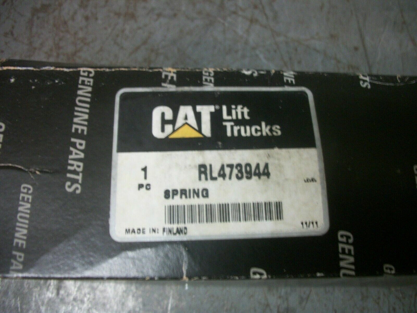 CAT FORK LIFT SPRING RL473944 NIB