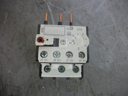 C3 CONTROLS THERMAL OVERLOAD RELAY 320-B2U15 10-15AMP