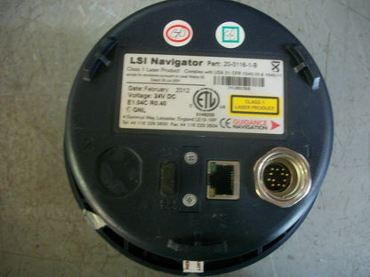 GUIDANCE NAVIGATION LSI NAVIGATOR ROTATING LASER SCANNER 20-0116-1-B