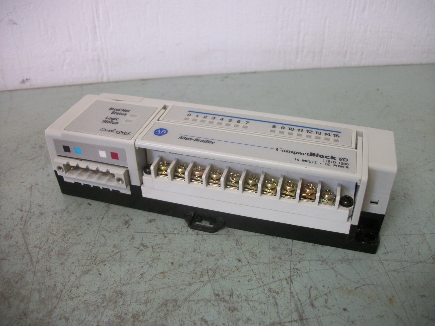 ALLEN-BRADLEY 16-INPUT COMPACTBLOCK I/O 1791D-16B0