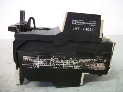 TELEMECANIQUE THERMAL OVERLOAD RELAY LR2D1305 0.63-1AMP
