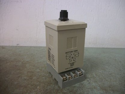 POTTER & BRUMFIELD PROGRAMMABLE TIME DELAY RELAY CNS-35-92 0.1SEC TO 100MIN