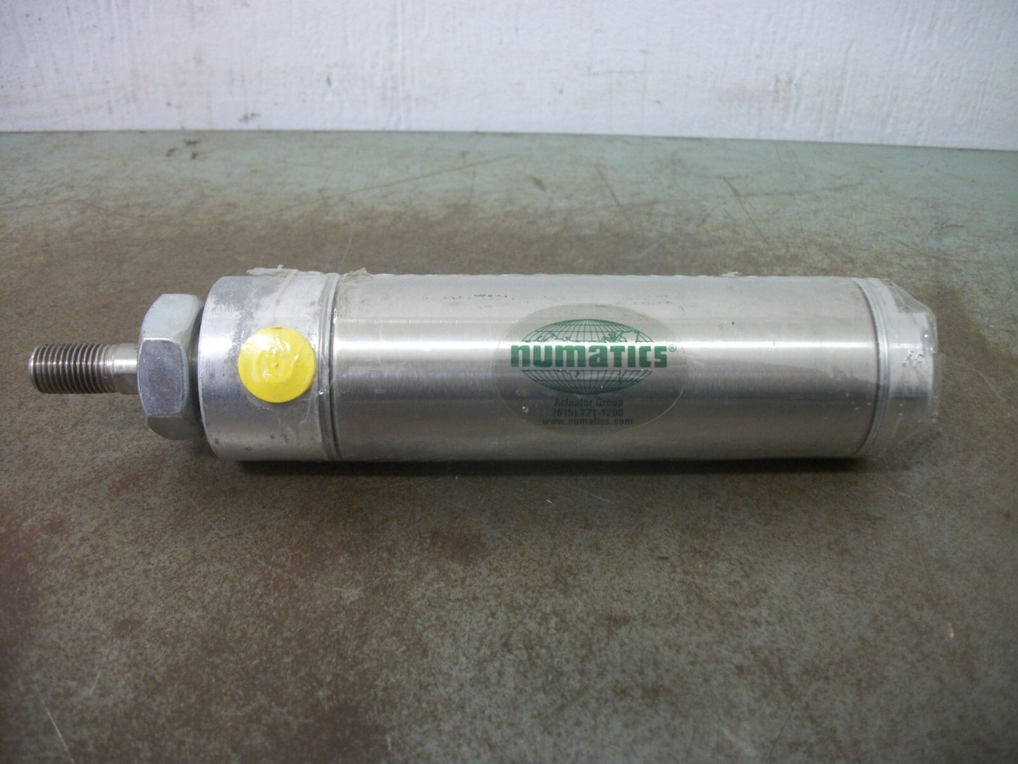 NUMATICS DOUBLE-ACT PNEUMATIC CYLINDER 1500D01-03A-03 1-1/2" BORE 3" STROKE NEW