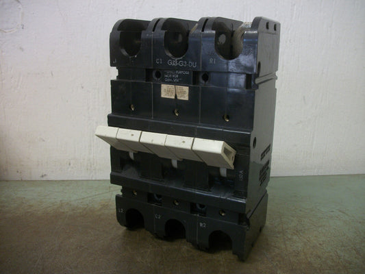 HEINEMANN CIRCUIT BREAKER GJ3-Z27-1 GJ3-G3-DU 150AMP 240VOLT 3POLE