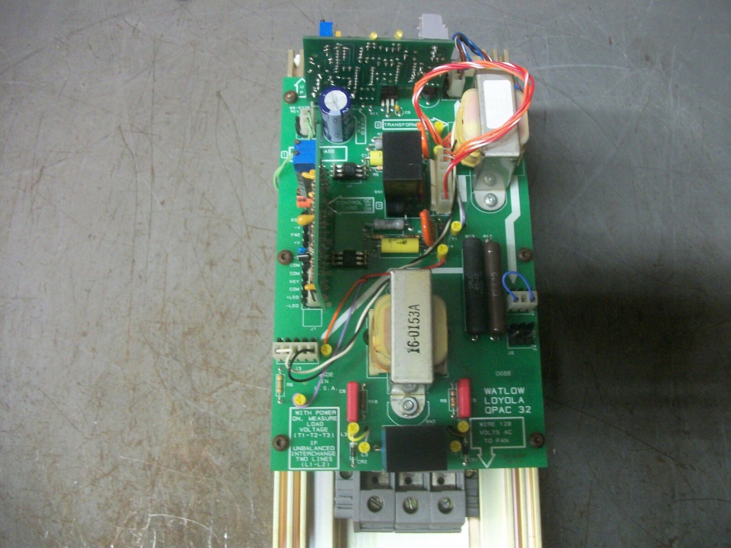 WATLOW QPAC SCR POWER CONTROLLER Q32-481-100-BF2 480VOLT 100AMP 3PH