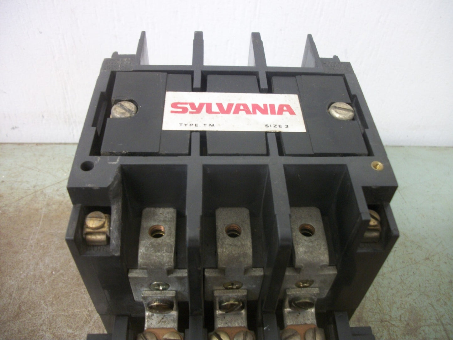 SYLVANIA SIZE 3 MOTOR STARTER T50U03C2 90AMP 120VCOIL 3PH 600V 40HP