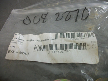 HYSTER LOT OF 8 CHAIN EYE ANCHOR BOLTS 0082270 NEW