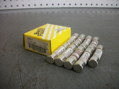 BUSSMANN BOX OF 9 LIMITRON FUSES DCM7 7AMP 600VOLT NIB
