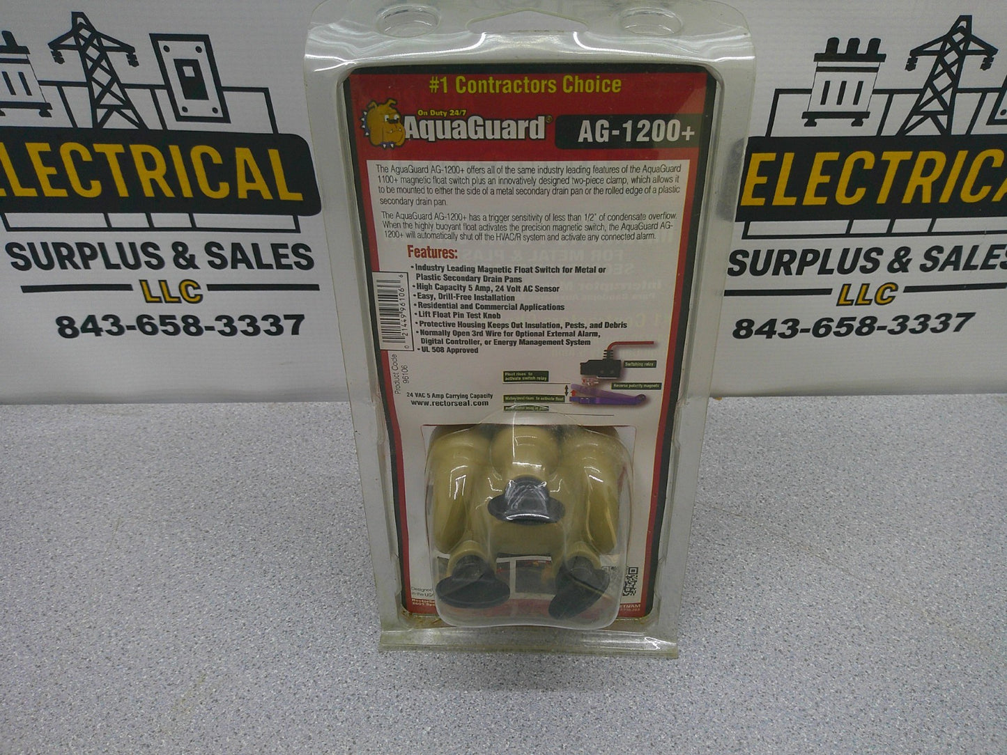 RECTORSEAL AQUAGUARD MAGNETIC FLOAT SWITCH AG-1200+ NEW