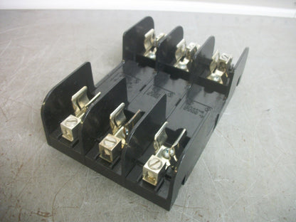 GOULD SHAWMUT FUSEHOLDER 60303 30AMP 600VOLT 3POLE NOB