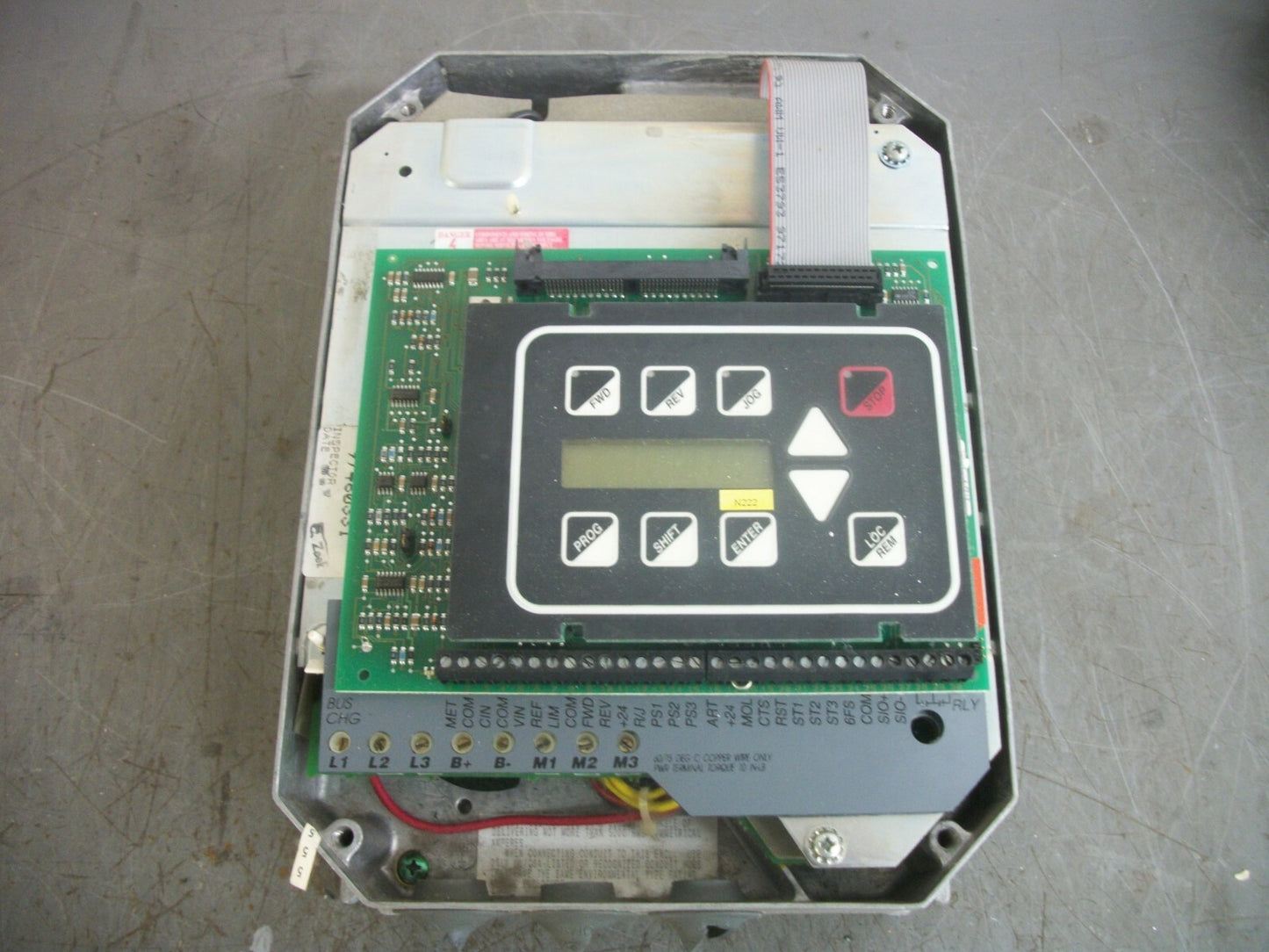 BERGES 3.3KW ELECTRONIC GmbH INVERTER DRIVE ACP6002-2CSLV 400VOLT 6.10AMP