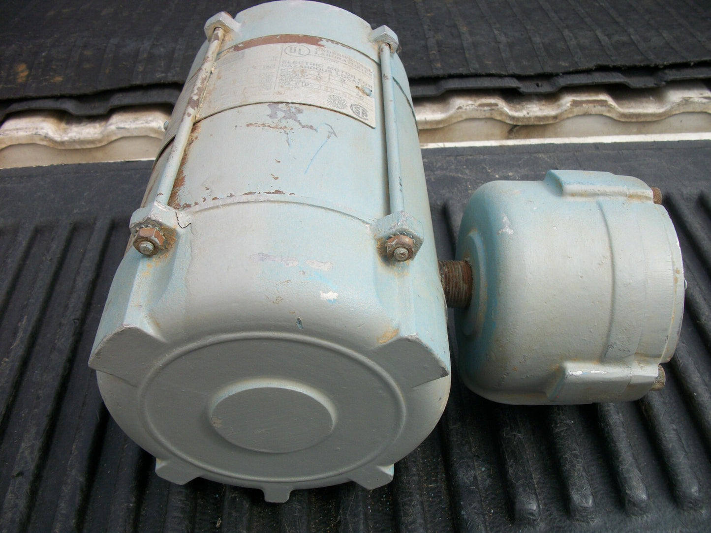 ELECTRA MOTORS 1/2HP NM143TC AC MOTOR 8E-62373 230VOLT 1725RPM 3PH