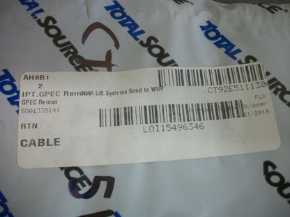 TOTAL SOURCE PULL CABLE CT92E5111300 NEW
