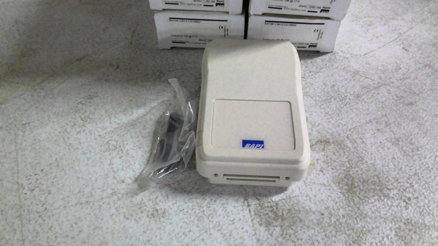BAPI LOT OF 8 ROOM TEMPERATURE SENSORS BA/10K-2-B4-Z-CG-WMW NIB