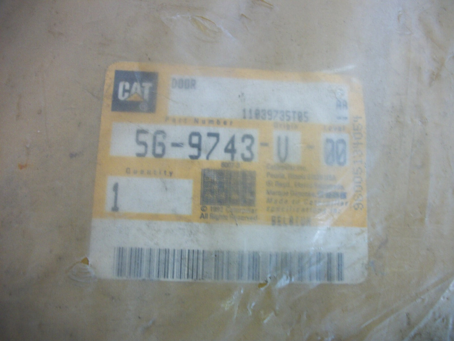 CAT DOOR 5G-9743 NEW