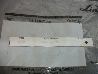 LINDE LOT OF 5 THERMOSTAT SEALING RINGS DZ04221386 NEW