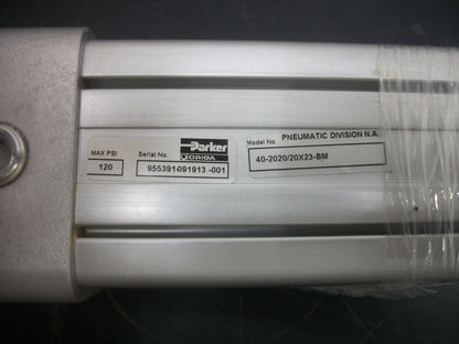 PARKER PNEUMATIC 40MM ORIGA CYLINDER 40-2020/20X23-BM 120PSI NEW