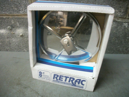 RETRAC 8" ROUND CONVEX MIRROR HEAD 610673 NIB