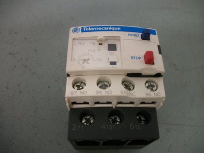 TELEMECANIQUE THERMAL OVERLOAD RELAY LRD16 9-13AMP
