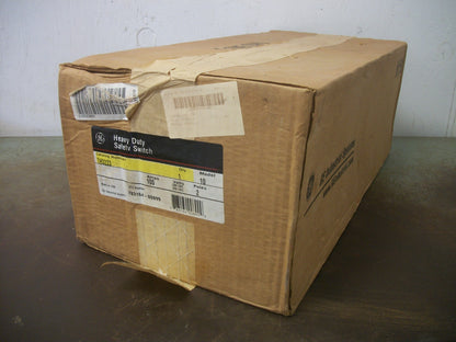 GE DISCONNECT TYPE 1 TH3223 100AMP 240VOLT 2POLE FUSIBLE NIB