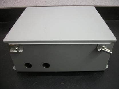 HOFFMAN 14 X 12 X 6 JIC BOX ENCLOSURE TYPE 12,13 A1412CH