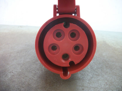 INTERPOWER PIN & SLEEVE CONNECTOR 84352300 32AMP 220-415VOLT 3P+N+GRND