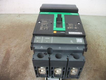 SQUARE D POWERPACT I-LINE HD CIRCUIT BREAKER HDA36100 100AMP 600VOLT 3POLE