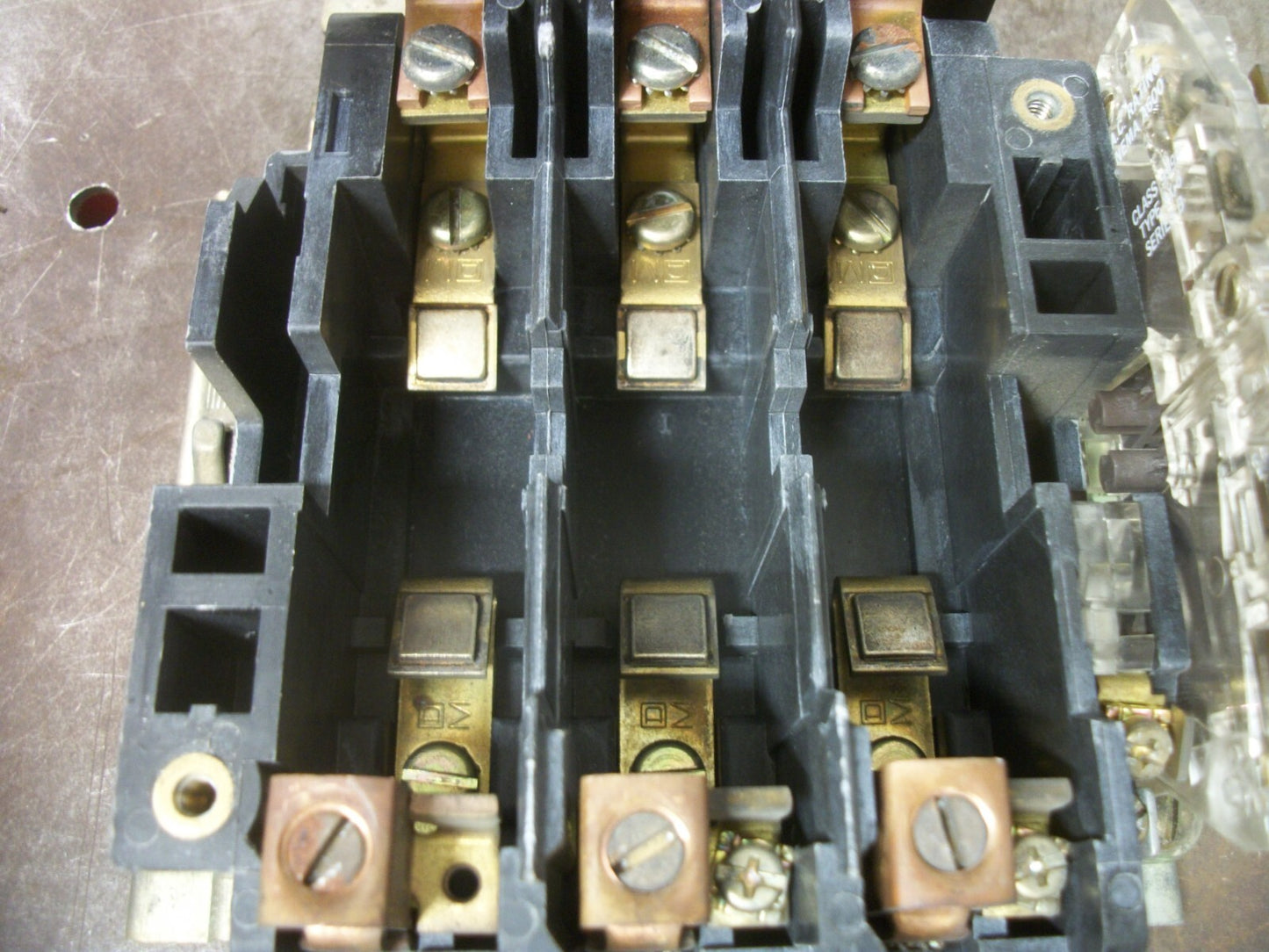 SQUARE D SIZE 2 MOTOR STARTER 8536SDO1 600VCOIL 3PH 600V 25HP NOB