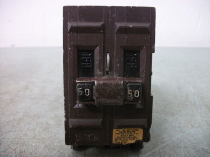 WADSWORTH TYPE A CIRCUIT BREAKER A250NI 50AMP 240VOLT 2POLE