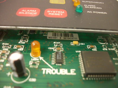 SIMPLEX 4004 FIRE ALARM CPU CONTROL BOARD 565-691