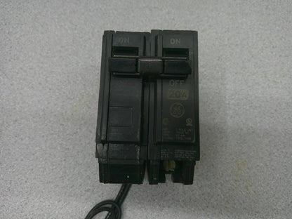 GE THQB CIRCUIT BREAKER THQB1120ST1 20AMP 120VOLT 1POLE W/SHUNT NOB