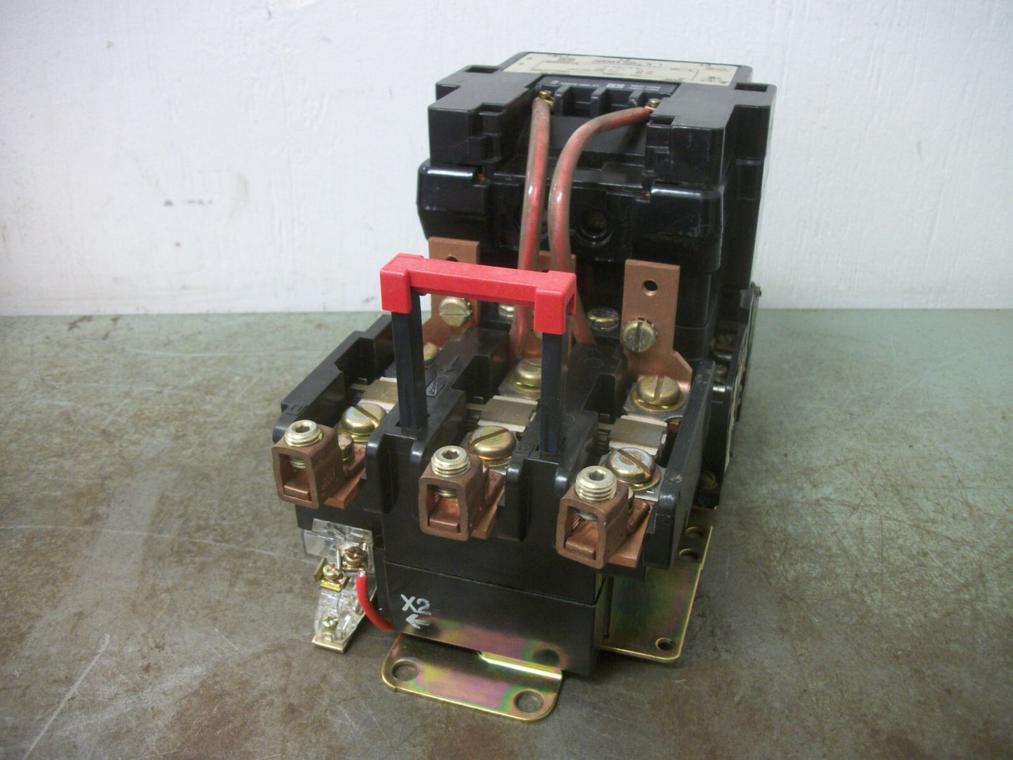 SQUARE D SIZE 3 MOTOR STARTER 8536SEO1S 480VCOIL 3PH 600V 50HP