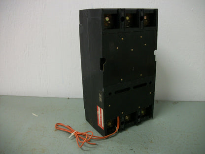 SQUARE D LAL CIRCUIT BREAKER LAL36400G 400AMP 600VOLT 3POLE GROUND FAULT SHUNT