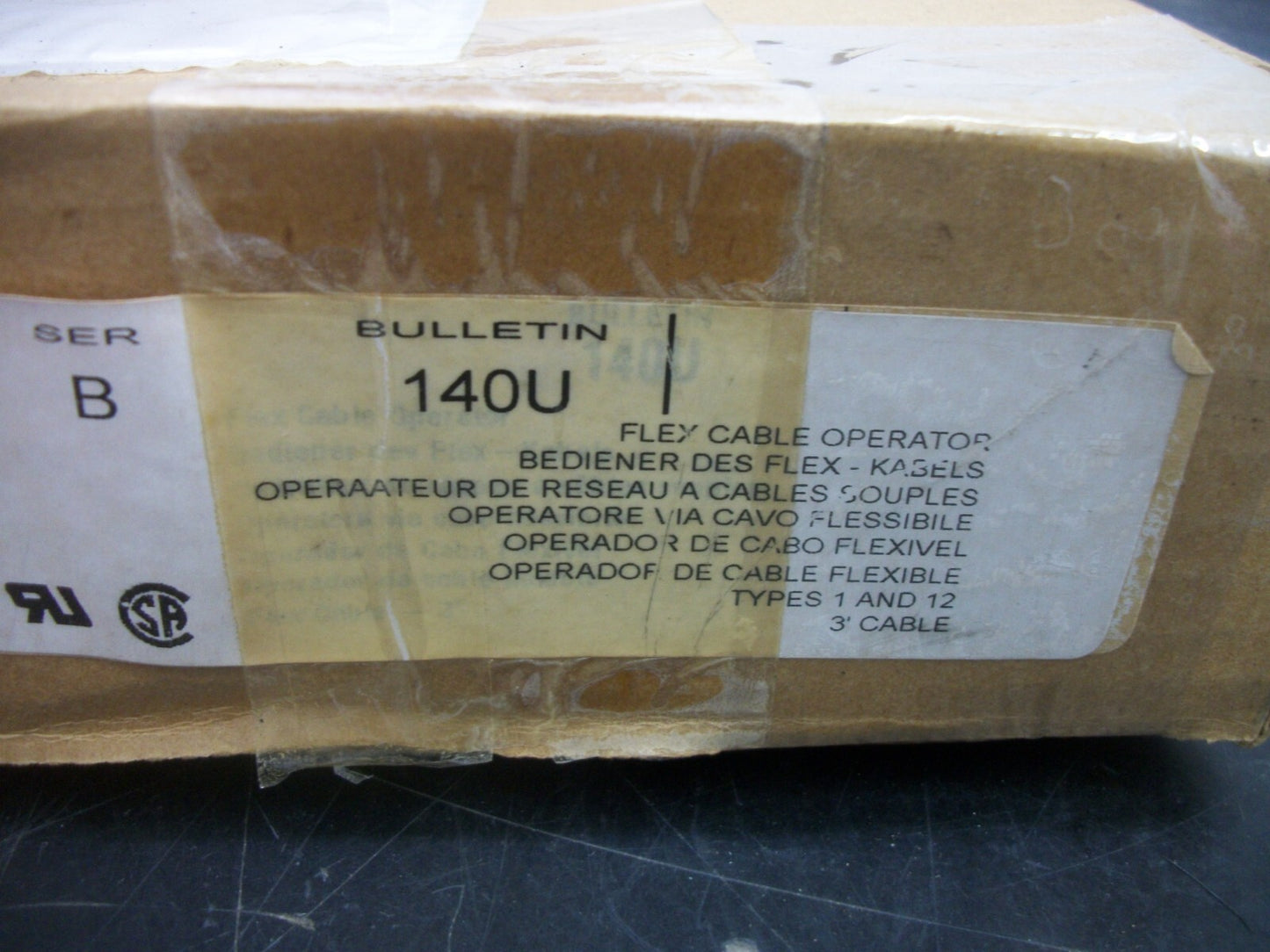ALLEN-BRADLEY CIRCUIT BREAKER FLEX CABLE OPERATOR 140U-H-FMX03 NIB