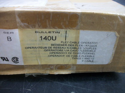 ALLEN-BRADLEY CIRCUIT BREAKER FLEX CABLE OPERATOR 140U-H-FMX03 NIB