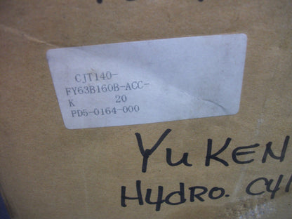 YUKEN KOGYO PD5-0164-000 HYDRAULIC CYLINDER CJT140-FY63B160B-ACC-K20 NIB